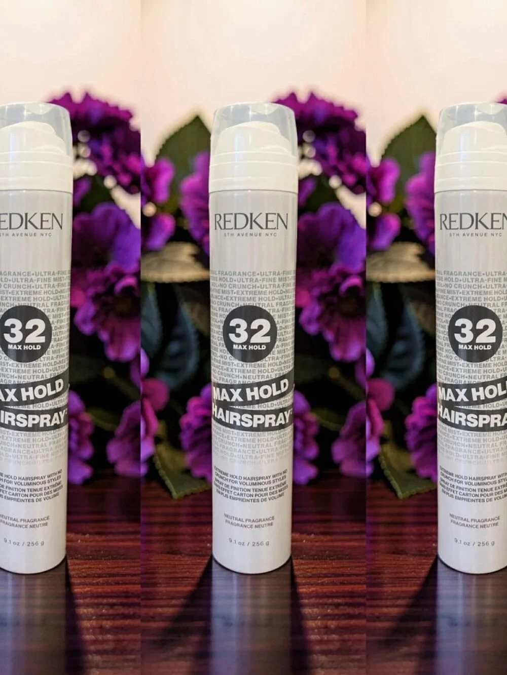 Redken Triple Pure 32 /Max Hold Neutral Fragrance Hairspray 9 oz New Version_ 3
